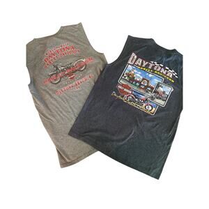 Harley Davidson Muscle shirt bundle size Medium Made in USA